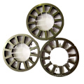 Motor parts stator and rotor lamination sheets